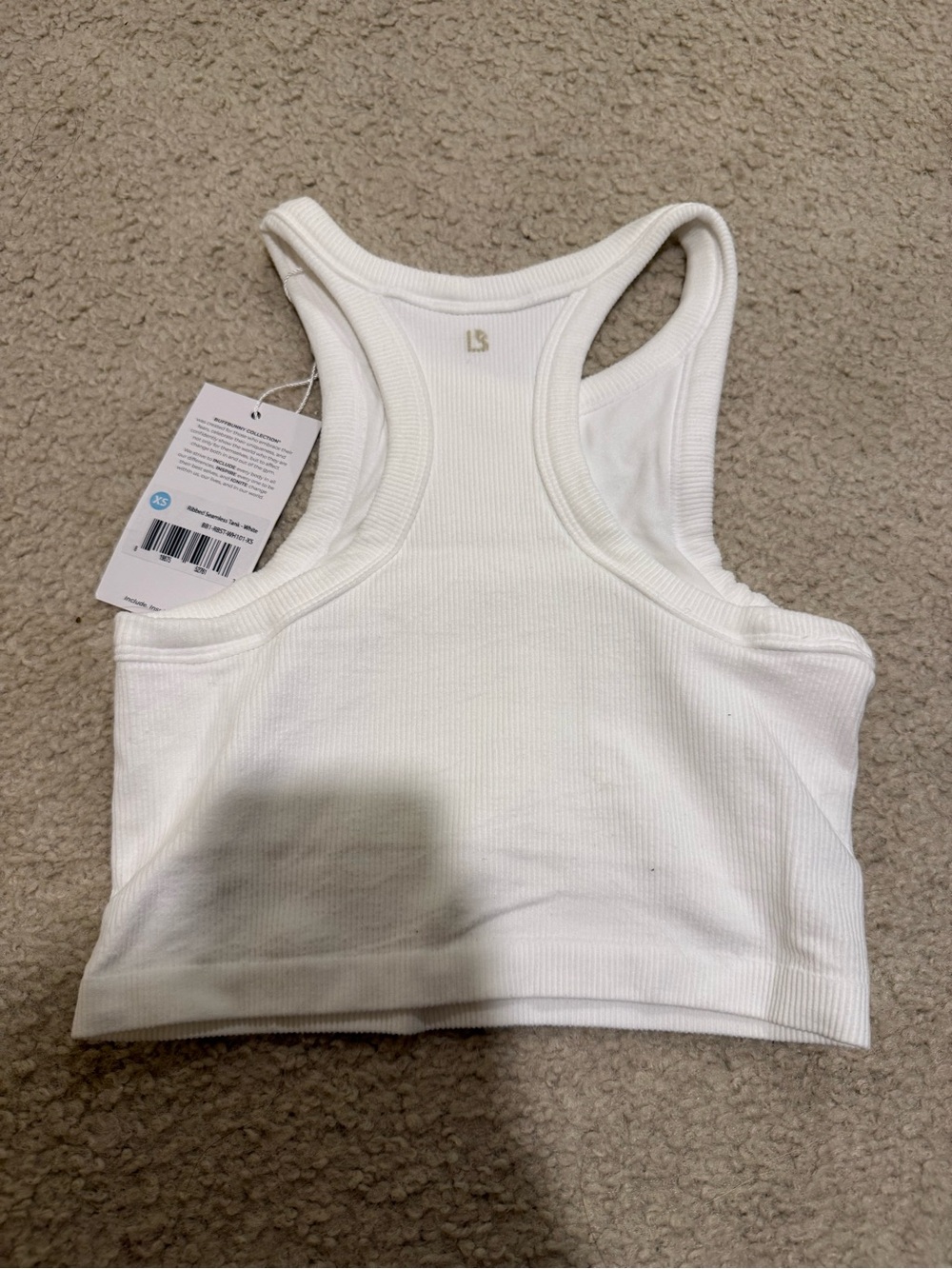 Buffbunny Cropped Ribbed Seamless Tank - Picture 2 of 3